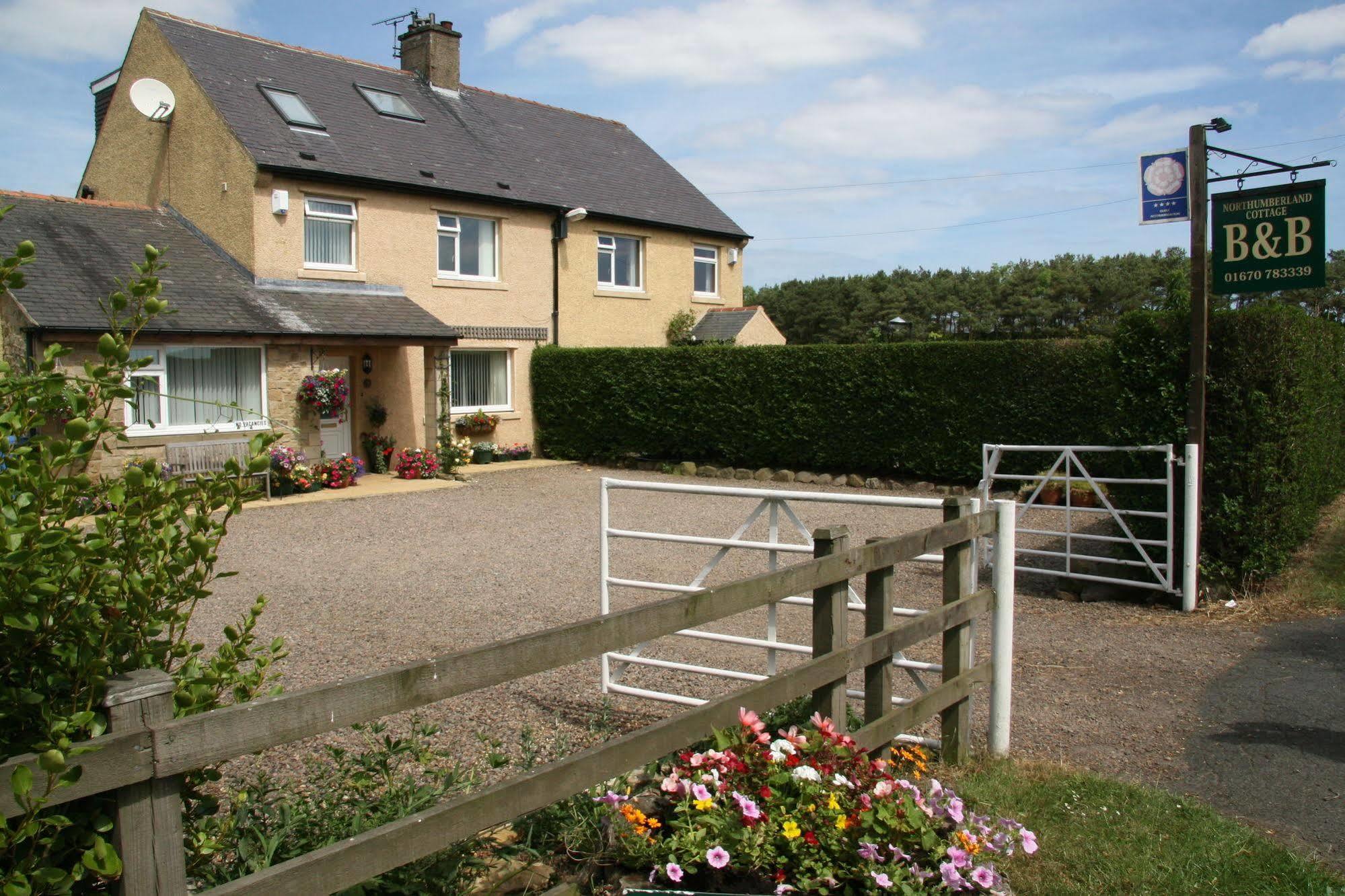Northumberland Cottage B&B Acklington Exterior foto